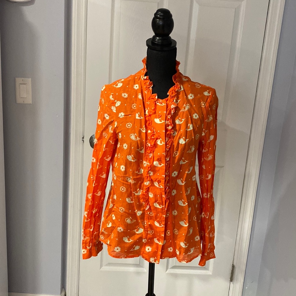 Anthropologie Karen Walker Runway Blouse. Size 6